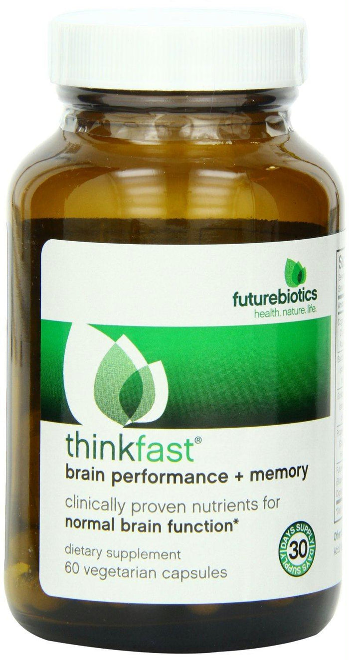 Futurebiotics: Thinkfast Brain Performance Plus Memory, 60 Vegetarian Capsules