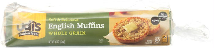 Udis: English Muffn Whl Grn Frz (15.020 Oz)