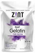 Zint: Beef Gelatin Pure Protein, 16 Oz